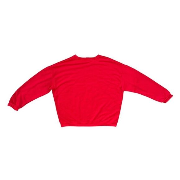 BRUH Women’s Red Mom Sweatshirt Size 2X BRUH. Formerly Known As Mom Red Crewneck - Picture 2 of 4